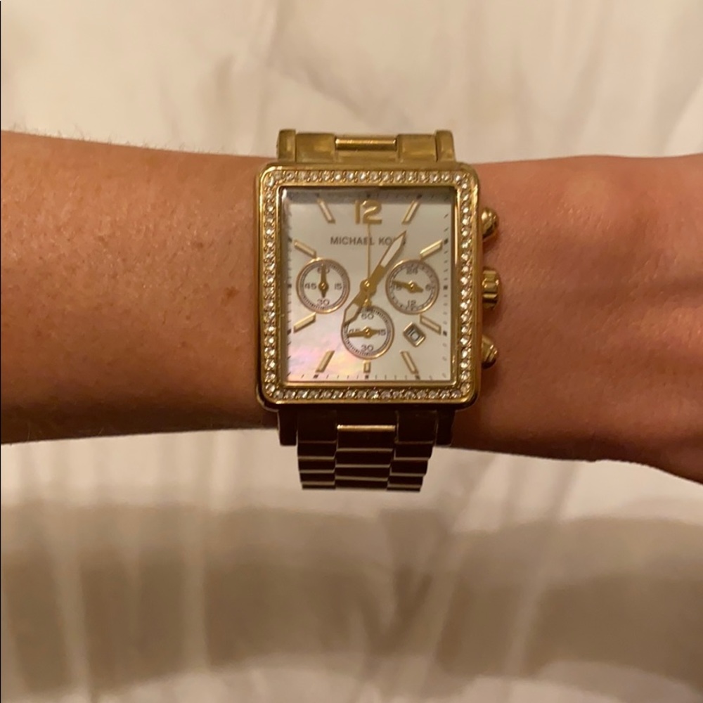 Michael Korda gold watch